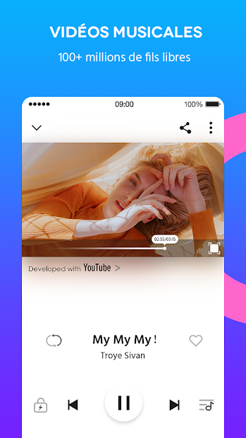 Musique Gratuite - Application Musique Lecteur PC