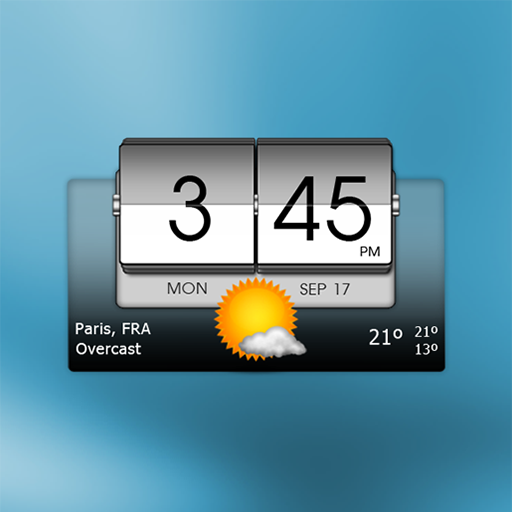 3D Flip Clock & Weather ПК