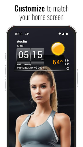 3D Sense Clock & Weather