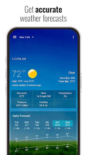 3D Sense Clock & Weather