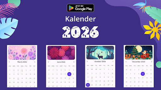 Kalender 2026 : Smarter Planer PC