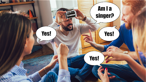 Who Am I ? Name Guessing Game PC