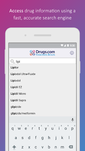 Drugs.com Medication Guide الحاسوب