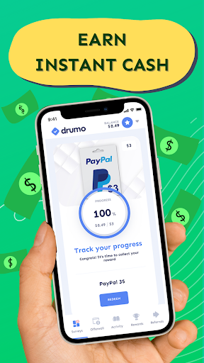 Drumo: Get Paid With Real Cash PC