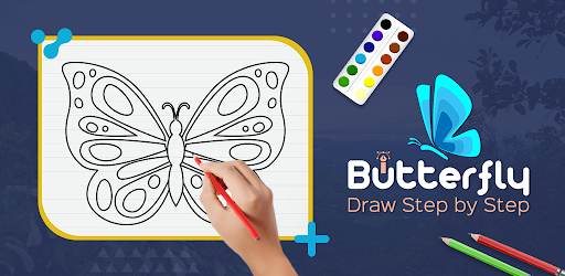 Butterfly Draw Step by Step