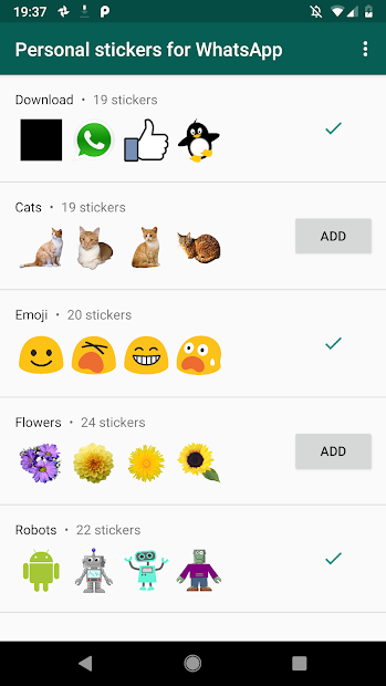 Dapperheid poeder eend Download Personal stickers for WhatsApp on PC with MEmu