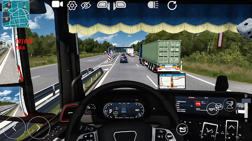 komputer Euro Truck ယာဉ်မောင်းဂိမ်း 3d