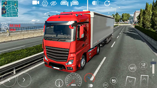 komputer Euro Truck ယာဉ်မောင်းဂိမ်း 3d