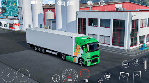 komputer Euro Truck ယာဉ်မောင်းဂိမ်း 3d