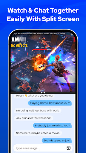 Split Screen Dual App Launcher پی سی