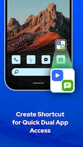 Split Screen Dual App Launcher پی سی