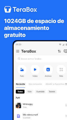 TeraBox: Respalda la nube