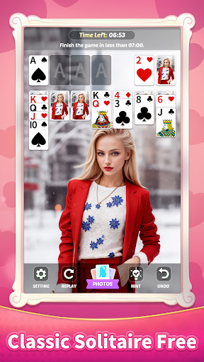 Solitaire 미녀 카드 체인 PC