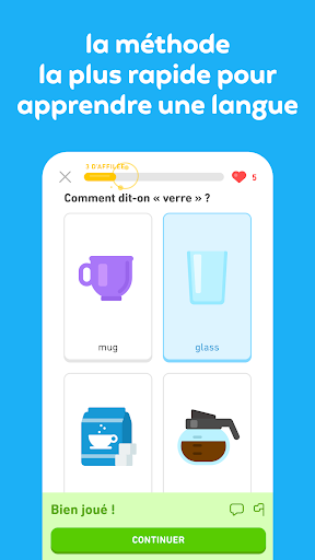 Duolingo - Apprenez l'anglais