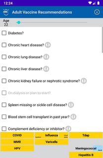 Adult Vaccine Recommendations PC