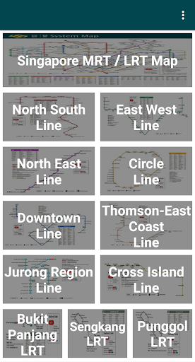 Singapore Train Map (Offline)