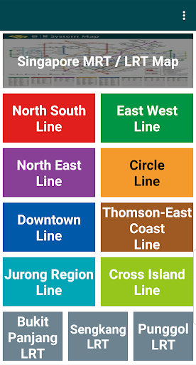 Singapore Train Map (Offline)