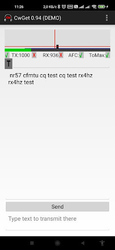 CwGet Morse decoder PC