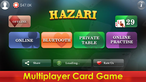 Hazari - 1000 Points Card Game