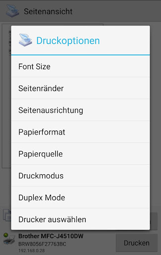 PrinterShare Mobiles Drucken PC