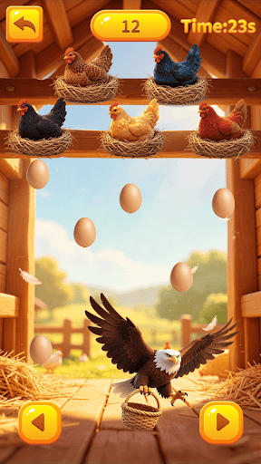 Eagles Catch Eggs پی سی
