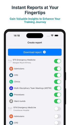 Medical and surgical logbook