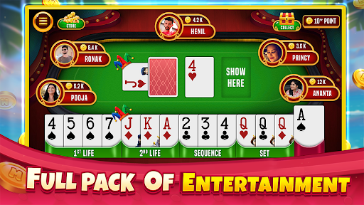 Indian Rummy Offline Card Game