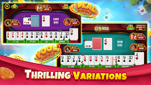 Indian Rummy Offline Card Game