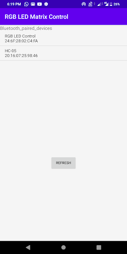 RGB LED Matrix Control PC