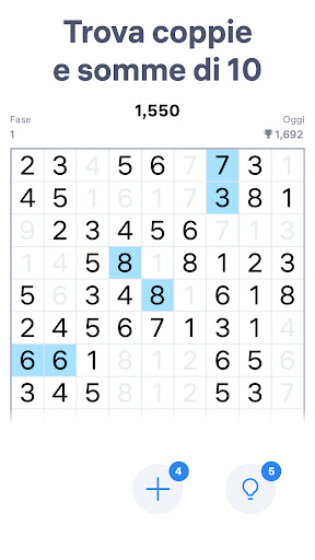 Number Match: Gioco dei numeri