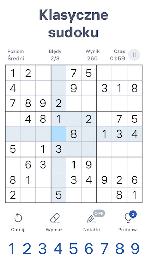 Sudoku.com - Zagadki liczbowe