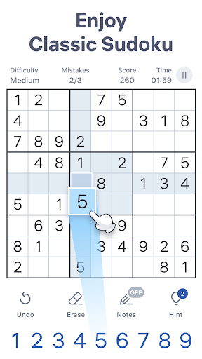 Sudoku.com - classic sudoku