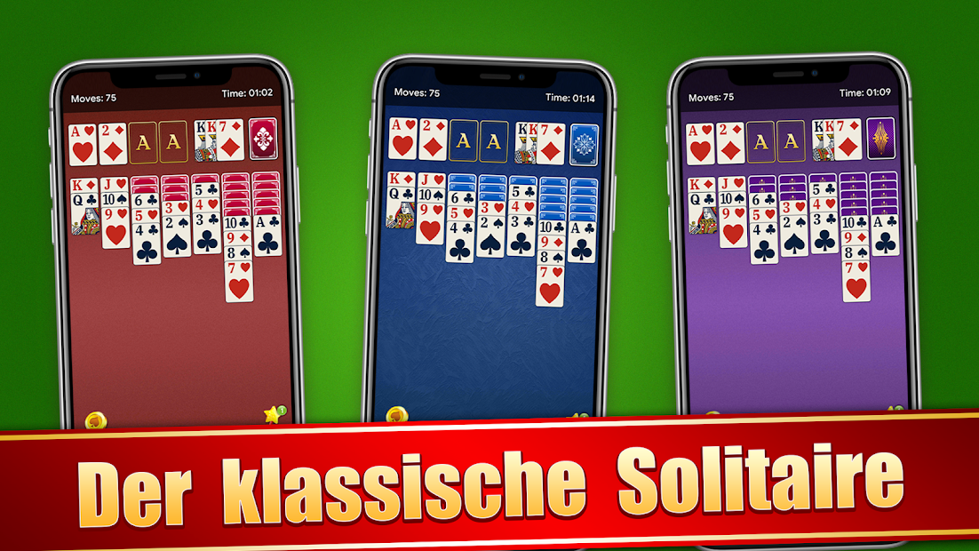 Solitaire - Klassische Solitaire-Kartenspiele auf PC herunterladen mit MEmu