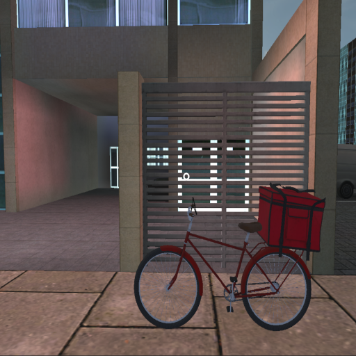 Bicycle Food Delivery Game 3D PC