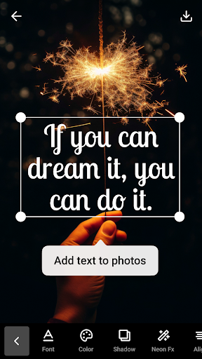 Add Text on Photo - Text Art PC