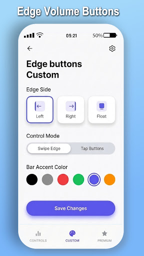 Edge Volume: buttons Control PC