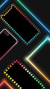 Edge Lighting Colors - Round Colors Galaxy الحاسوب