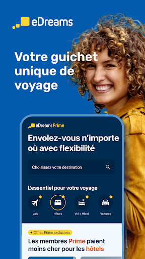 eDreams: Vols, Hôtels, Voiture