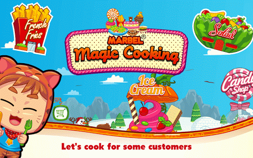 komputer Marbel Magic Cooking