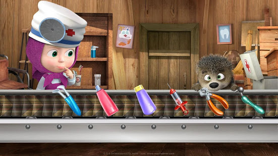 Masha and the Bear: Free Dentist Games for Kids