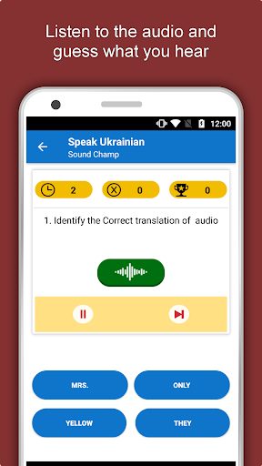 Learn Ukrainian Language App پی سی