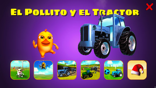 El Pollito y el Tractor