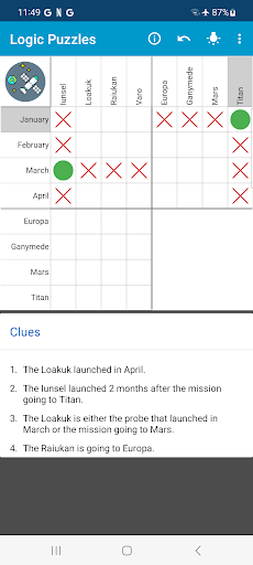 Logic Grid Puzzles: Brain Game电脑版