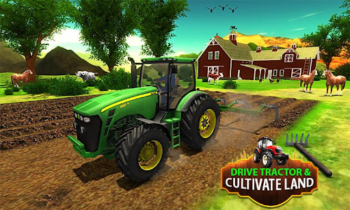 komputer US Tractor Farm Driving Simula