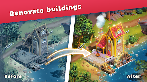 komputer Gem Valley - Match 3 & Restore