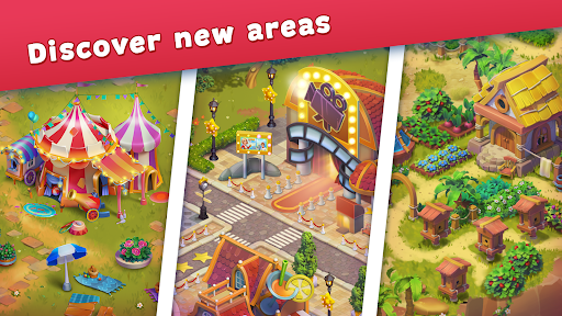 komputer Gem Valley - Match 3 & Restore