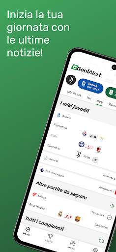 GoalAlert Risultati di calcio PC