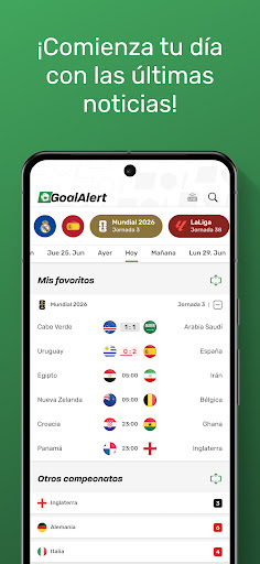 GoalAlert – Fútbol Global 2026