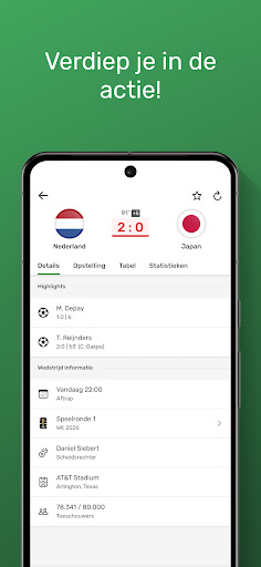 GoalAlert – WK 2026 Spelplan