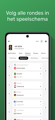 GoalAlert – WK 2026 Spelplan